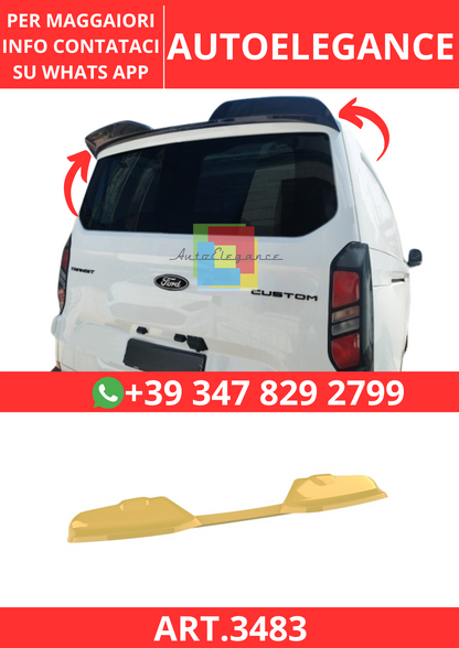 💫ART.3483 Spoiler Tetto V.2 Ford Transit Custom Mk2 / Volkswagen T7 2023/2024💫