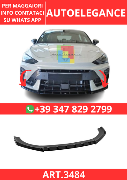 💫ART.3484 Splitter per Cupra Leon MK1 Facelift 2020+💫