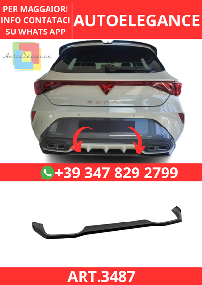 💫ART.3487 Diffusore Cupra Leon Mk1 Hatchback (2020-)💫