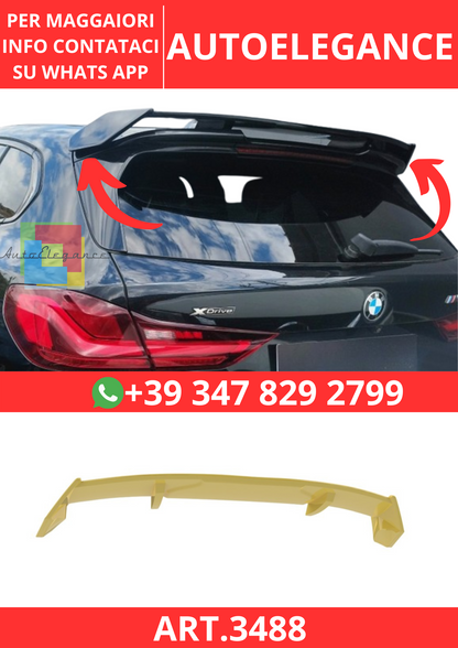 💫ART.3488 Spoiler tetto BMW Serie 1 M135i / 128ti / M-Pack F40💫