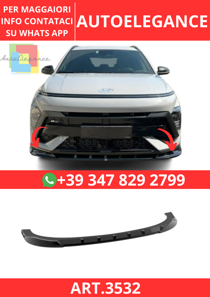 💫ART.3532 Splitter Hyundai Kona N-Line Mk2 2023+💫