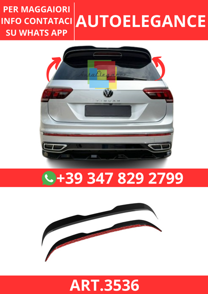 💫ART.3536 Spoiler Volkswagen Tiguan R / R-Line Mk2 Facelift (2020-2024)💫