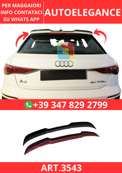 💫ART.3543 Spoiler Audi RS3 / S3 / A3 S-Line 8Y Sportback 2020-2024💫
