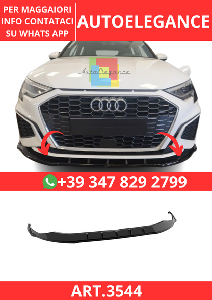 💫ART.3544 Splitter Audi S3 / A3 S-Line 8Y 2020-2024💫