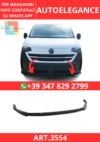 💫ART.3554 Splitter V.2 Volkswagen T7 2024+💫