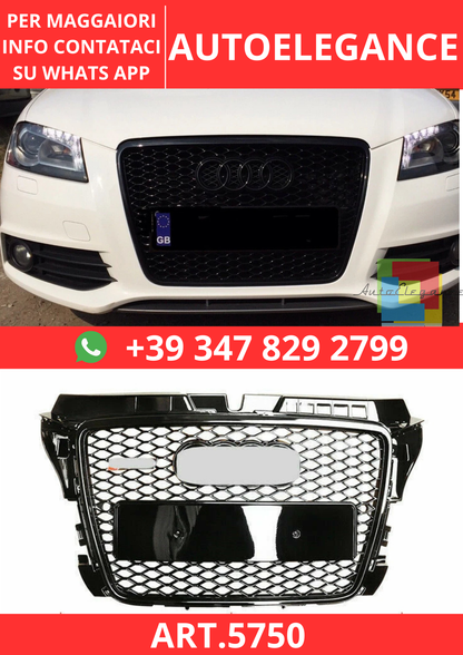 🔥ART.5750 GRIGLIA ANTERIORE RS A NIDO D’APE PER AUDI A3 / S3 8P 2008–2012🔥