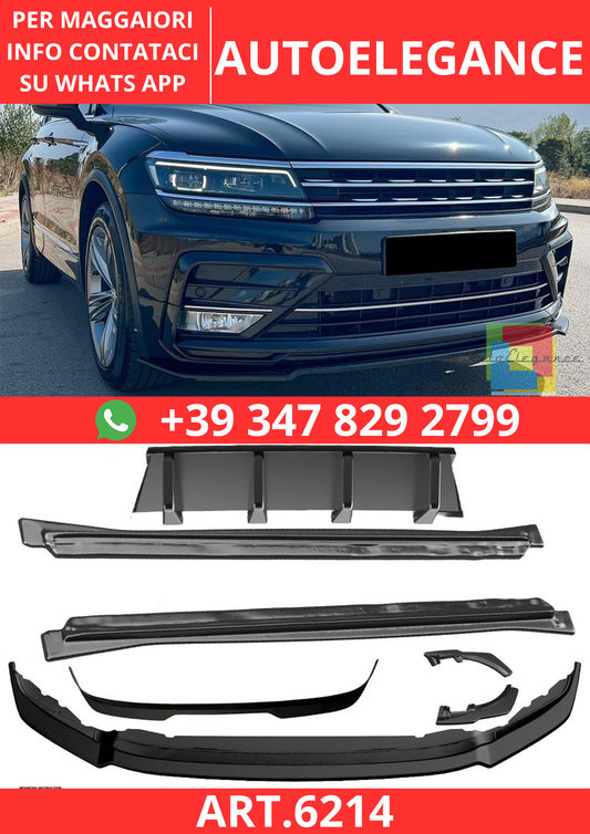 🔥ART.6214 BODYKIT COMPATIBILE CON VOLKSWAGEN TIGUAN MK2 R-LINE ALLSPACE 15–20🔥