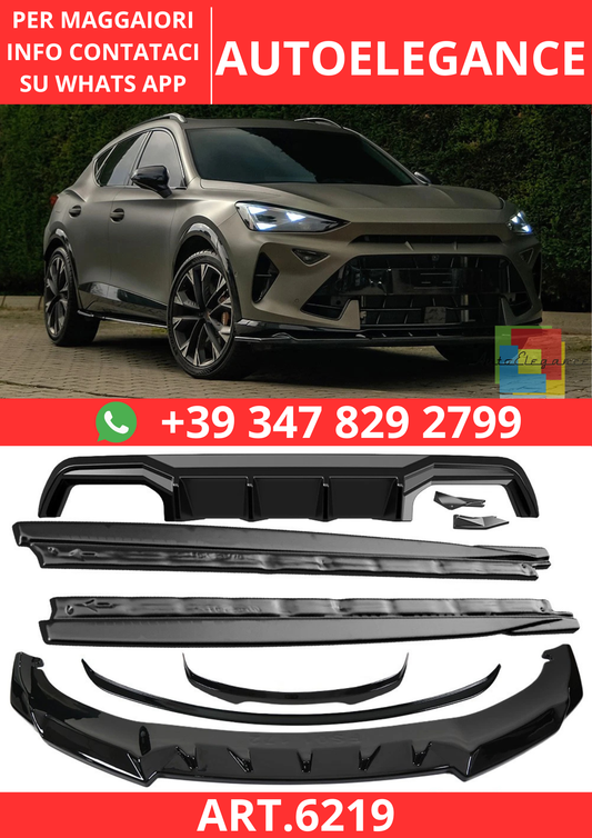 🔥ART.6219 BODYKIT COMPATIBILE CON CUPRA FORMENTOR MK1 RESTYLING DAL 2024🔥
