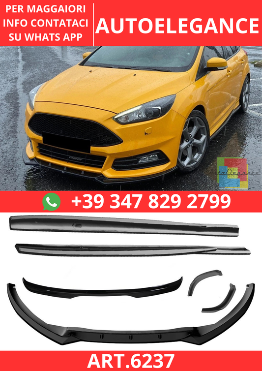 🔥ART.6237 BODYKIT COMPATIBILE CON FORD FOCUS ST MK3 2015–2018🔥