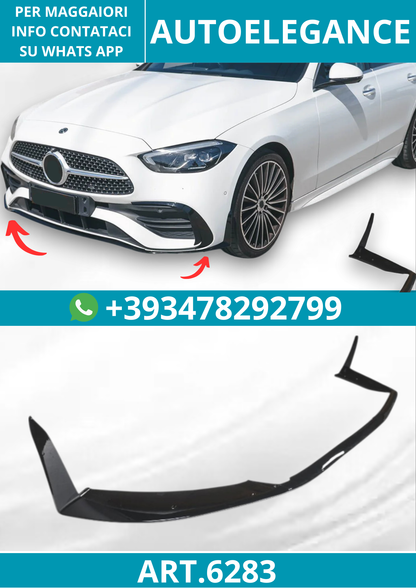 6283⭐Splitter adatto per Mercedes W206 S206 con AMG Line⭐