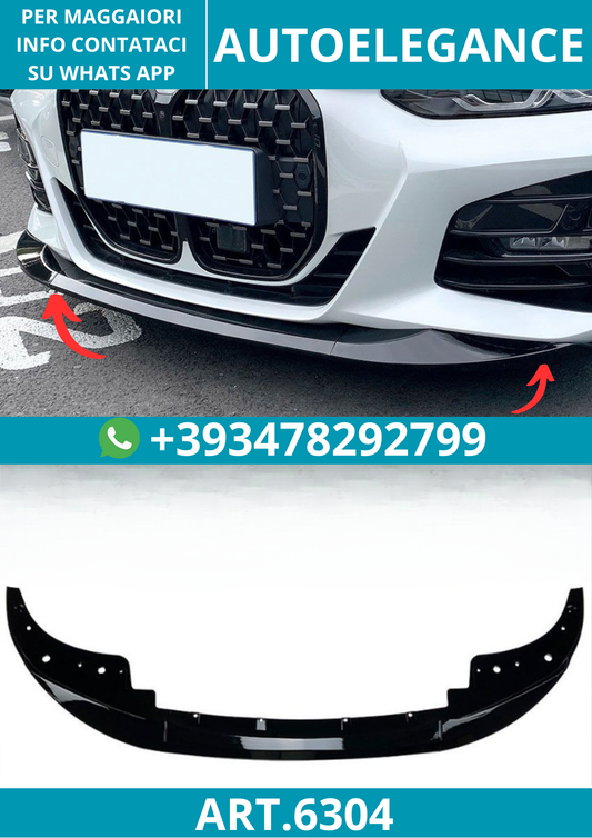 6304⭐Splitter adatto per BMW 4er G22 G23 con M-Sportpaket⭐