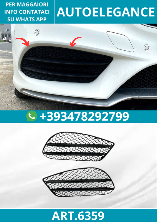6359⭐Griglia paraurti adatte per Mercedes A207 C207 Classe E (solo Facelift)⭐