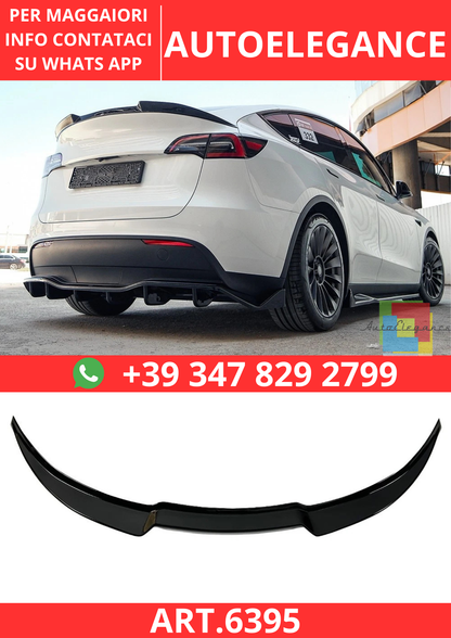 🔥ART.6395 SPOILER POSTERIORE COMPATIBILE CON TESLA MODEL Y 2020–2025🔥