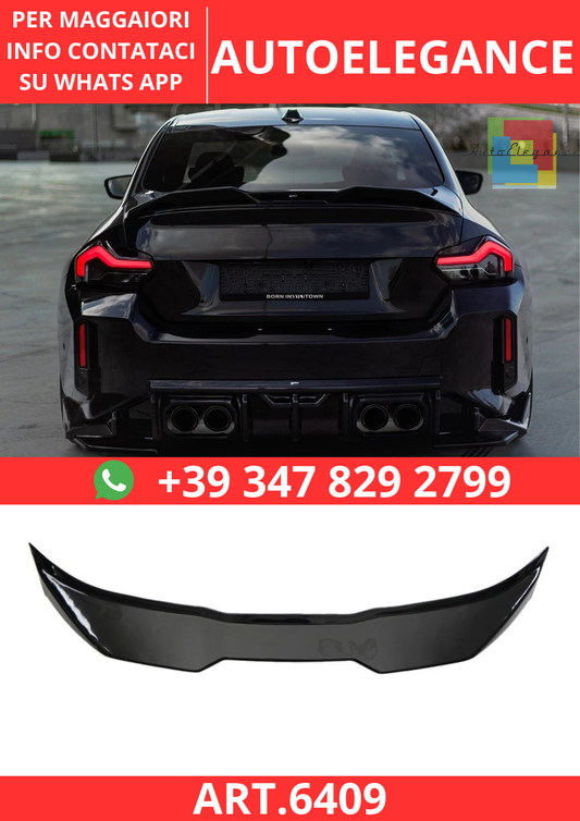 🔥ART.6409 SPOILER POSTERIORE ADATTO PER BMW M2 G87 DAL 2023🔥