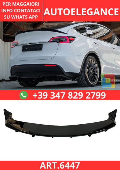 🔥ART.6447 SPLITTER POSTERIORE COMPATIBILE CON TESLA MODEL Y 2020–2025🔥