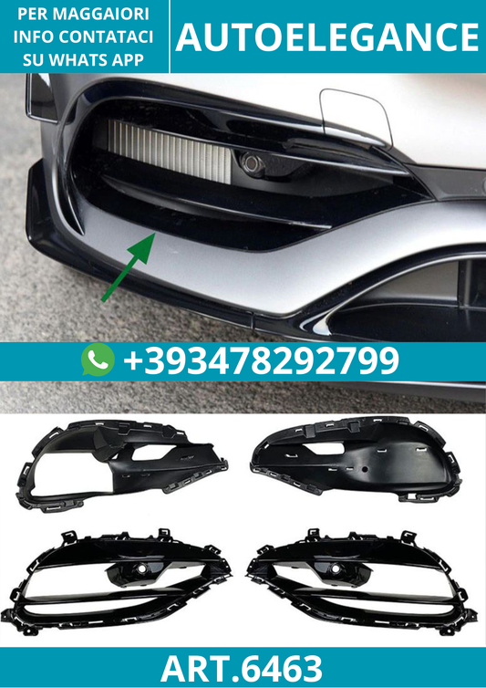 6463⭐Griglie di aspirazione adatte per Mercedes Classe A W176 FLIFT AMG Styling⭐