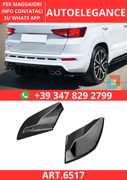 🔥ART.6517 SPLITTER POSTERIORE COMPATIBILE CON CUPRA ATECA MK1 DAL 2018🔥