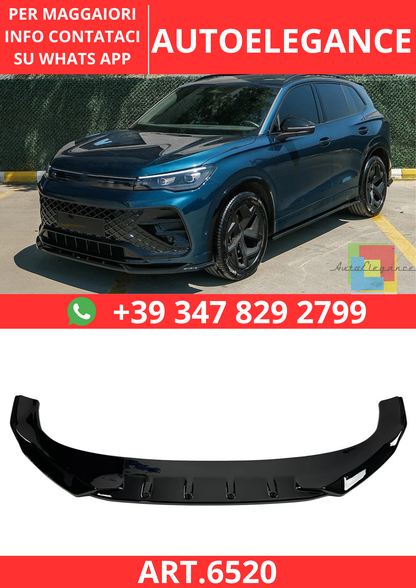 🔥ART.6520 SPOILER ANTERIORE COMPATIBILE CON VW TIGUAN R-LINE MK3 DAL 2024🔥