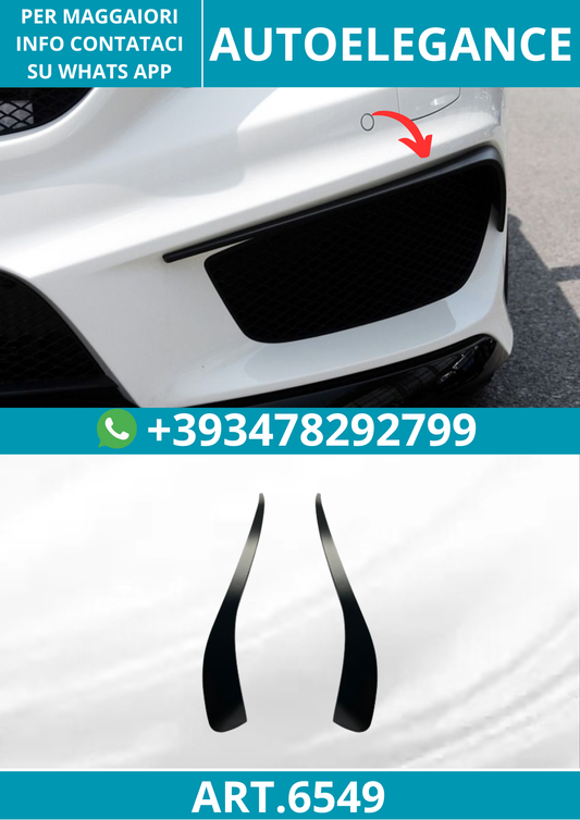 6555⭐FLAPS SPOILER adatto per Mercedes C117 classe CLA pre facelift⭐