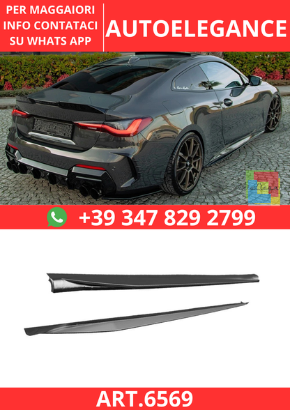 🔥ART.6569 MINIGONNE ADATTO PER BMW SERIE 4 COUPÉ/CABRIO G22 M-PACK DAL 2020🔥