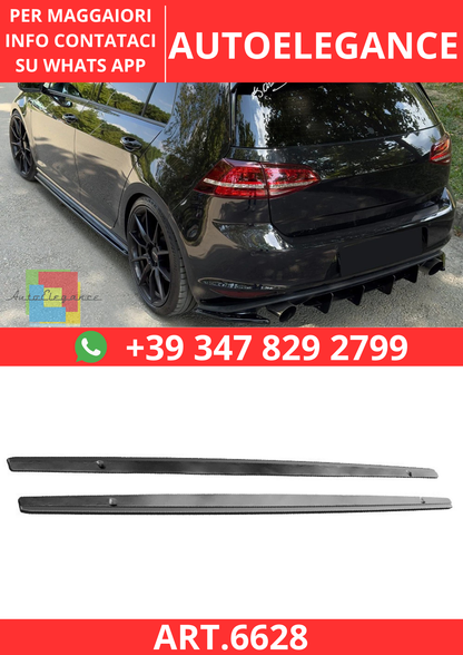 🔥ART.6628 MINIGONNE LATERALI R COMPATIBILI CON VW GOLF MK7 GTI 2013–2016🔥
