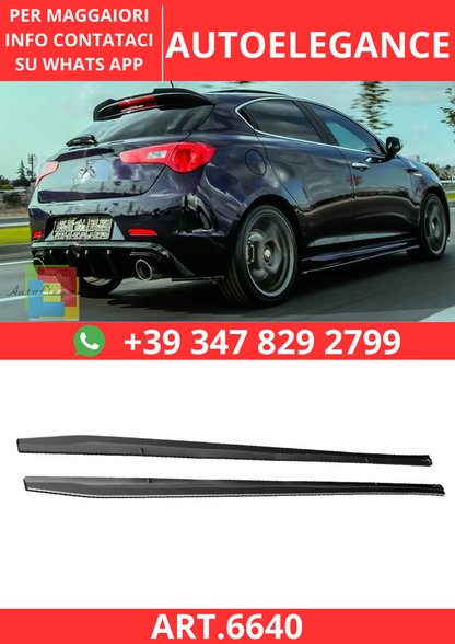 🔥ART.6640 MINIGONNE LATERALI COMPATIBILI CON ALFA ROMEO GIULIETTA SPORT 10–20🔥