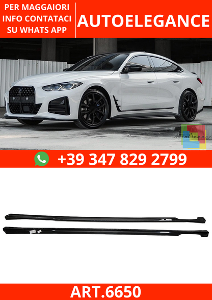 🔥ART.6650 MINIGONNE ADATTO PER BMW SERIE 4 G26 GRAND COUPÉ M-PACK DAL 2020🔥
