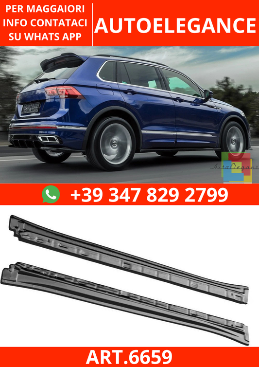🔥ART.6659 MINIGONNE COMPATIBILI CON VW TIGUAN MK2 R/R-LINE FACELIFT DAL 2020🔥