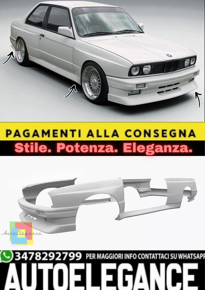 💫 Kit Carrozzeria Larga per BMW E30 Coupé – Wide Body Conversion Drift Look 💫
