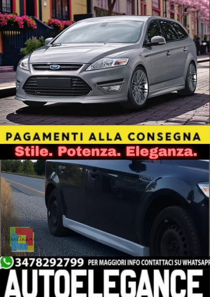 💫 Minigonne Laterali per Ford Mondeo Mk4 (2007–2014) – Side Skirts / Tuning 💫