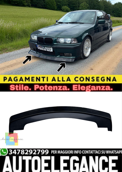🔥Splitter Anteriore adatto per  BMW in ABS Nero🔥