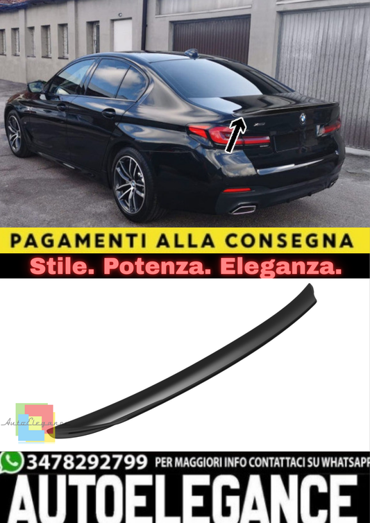 🔥Spoiler Posteriore in ABS Nero / Nero Lucido per BMW Serie 5 G30 (2017–2023)🔥