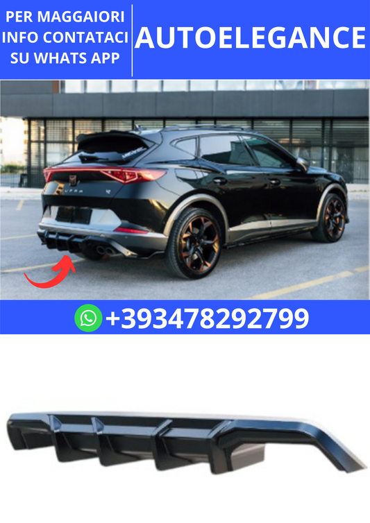 💫ART.2393 DIFFUSORE CUPRA FORMENTOR MK1 FACELIFT 2024💫