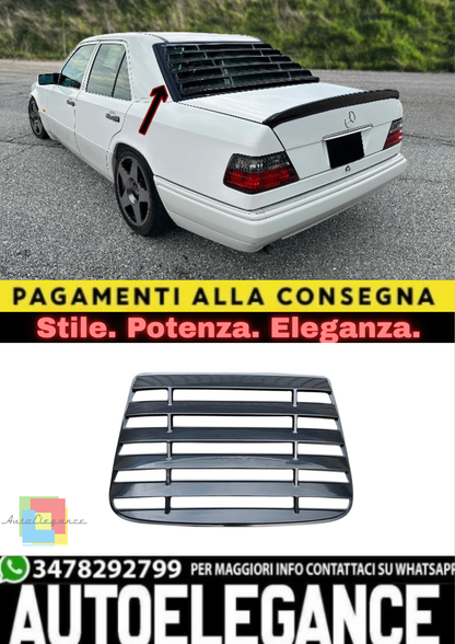 🔥Louver Lunotto Posteriore per Mercedes-Benz W124 Sedan (1984–1995)🔥