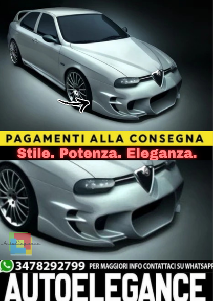 ✨Paraurti Anteriore per Alfa Romeo 156 (1997–2006)✨