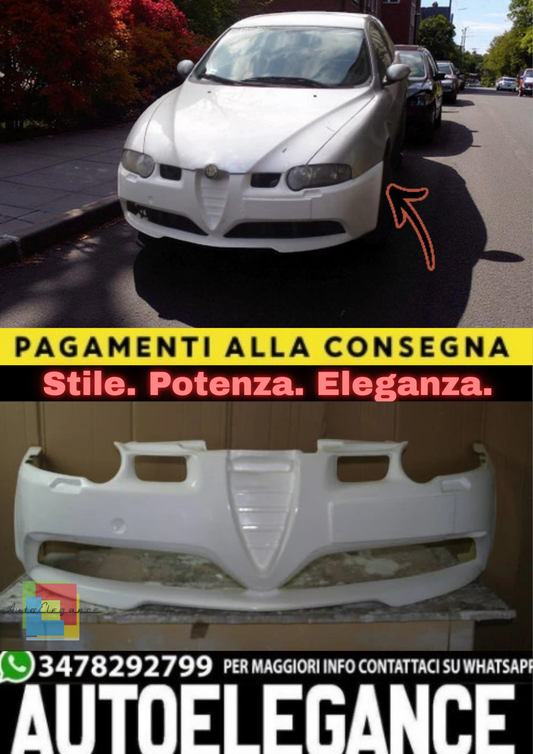 ✨Paraurti Anteriore adatto per Alfa Romeo 147 (2000–2010)✨