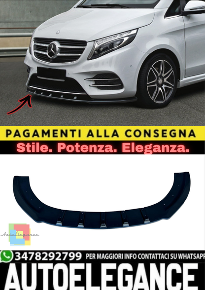 🔥Splitter Anteriore in ABS per Mercedes-Benz W447 con Pacchetto AMG🔥