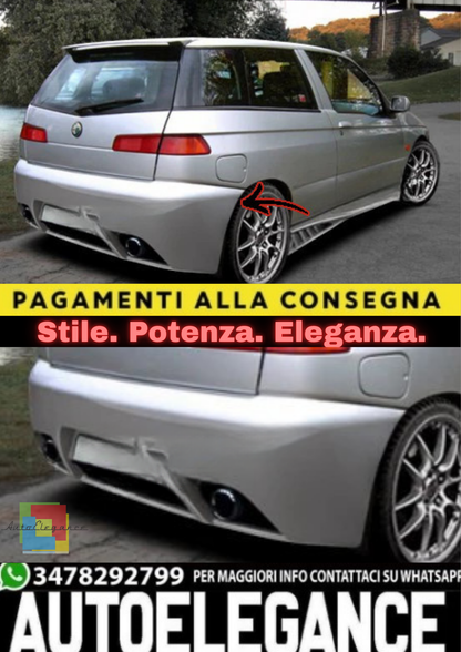 ✨Paraurti Posteriore in ABS per Alfa Romeo 159 (2005–2011)✨