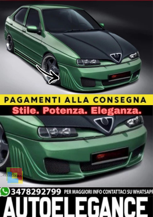 ✨Paraurti Anteriore in ABS per Alfa Romeo 146 (1995–2001)✨