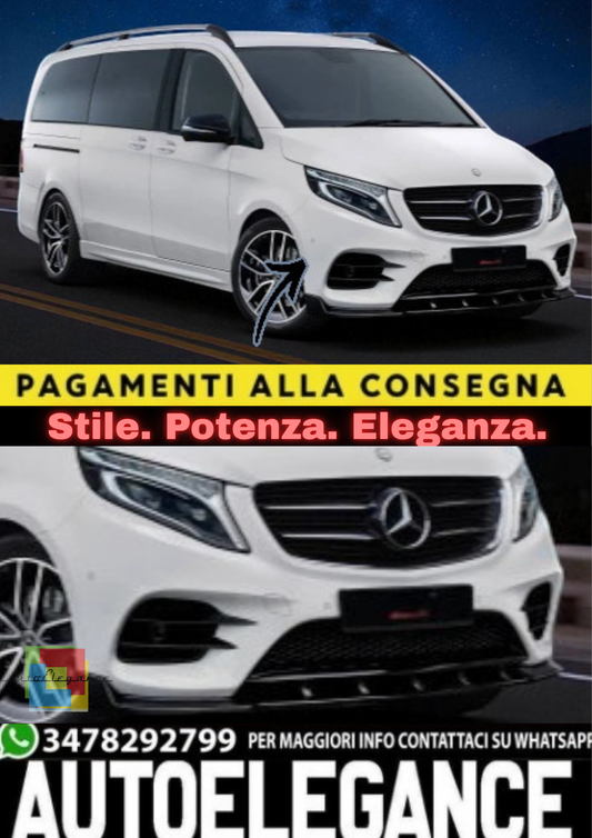 ✨Paraurti Anteriore per Mercedes-Benz W447 (2014–oggi)✨