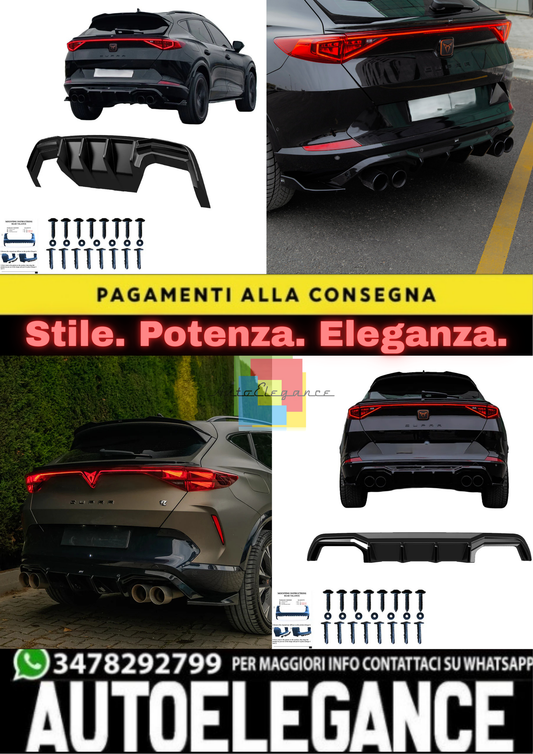 💥REAR DIFFUSER ADATTO PER CUPRA FORMENTOR 2020+💥