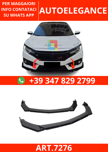 💫ART.7276 5 pezzi Splitter Anteriore Universale in ABS💫