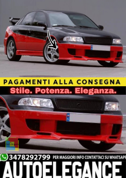 🔥Paraurti Anteriore per Audi A4 B5 (8D) – Anni 1994–2001🔥