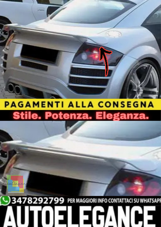 🔥Spoiler per Bagagliaio in ABS –  adatto per Audi TT 🔥