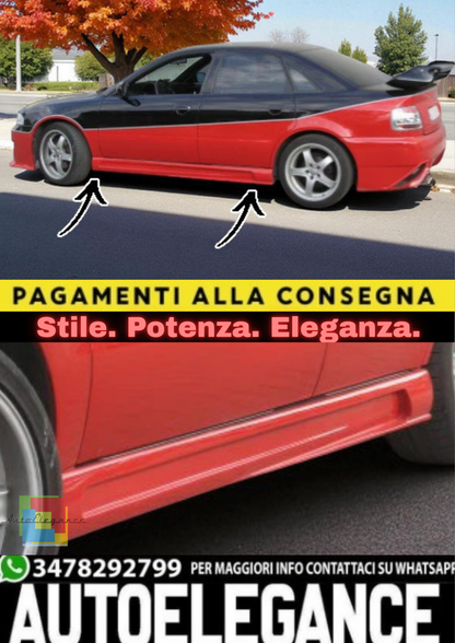 🔥Minigonne Laterali per Audi A4 B5 (8D) – Anni 1994–2001🔥