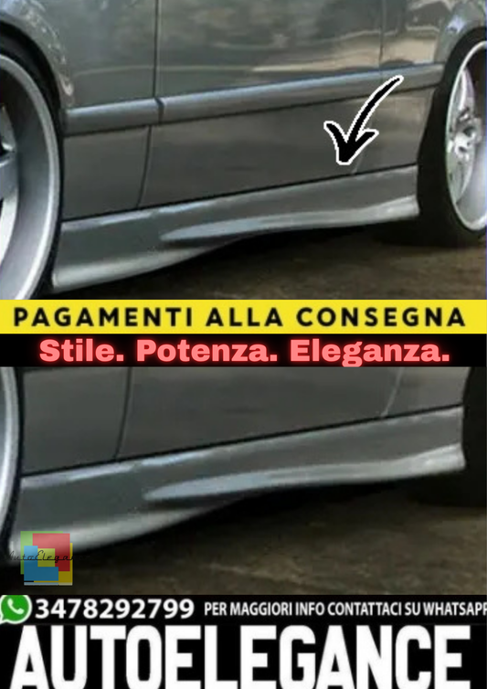 🔥Minigonne Laterali per Audi A4 B5 (8D) 1994–2001🔥