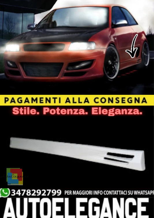 Minigonne Laterali per Audi A3 8L (1996–2003)