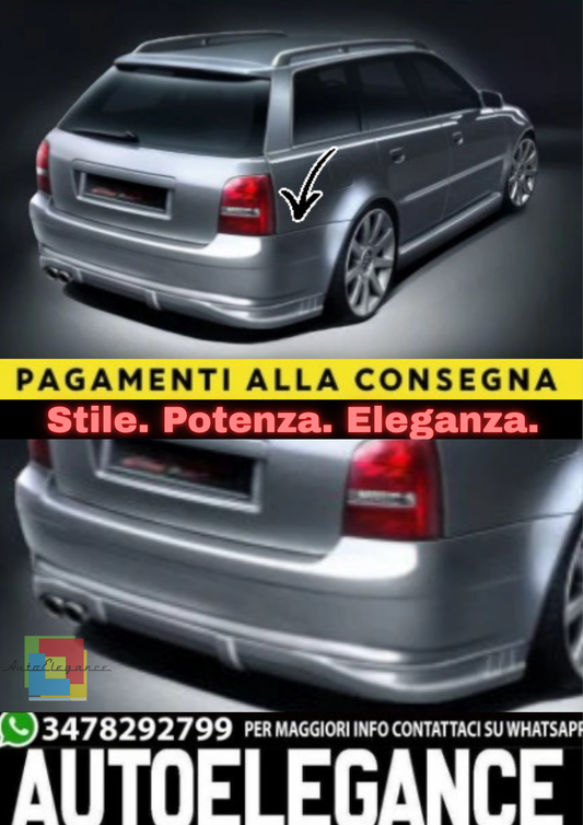 🔥Paraurti Posteriore per Audi A4 B5 (8D) 1994–2001🔥
