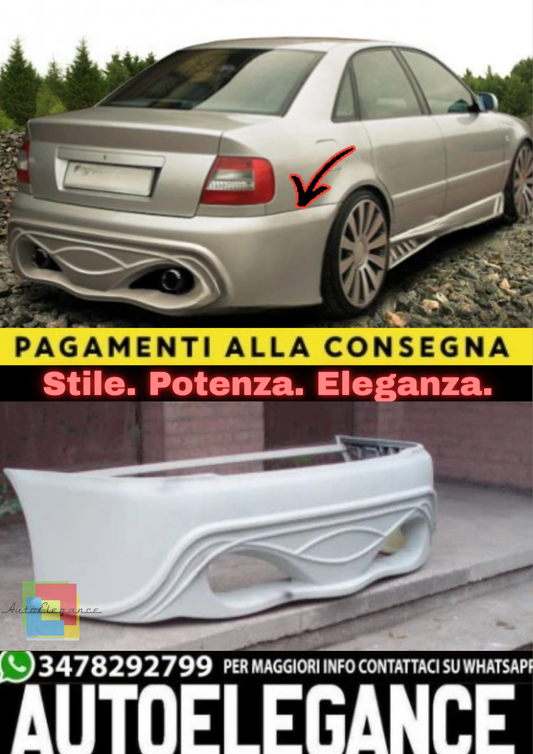 🔥Paraurti Posteriore per Audi A4 B5 (8D) 1994–2001🔥