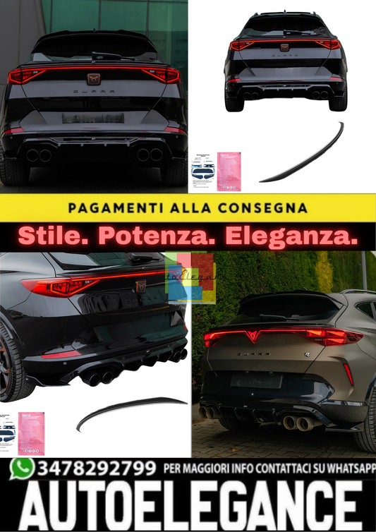 💥TRUNK SPOILER ADATTO PER CUPRA FORMENTOR 2024+💥